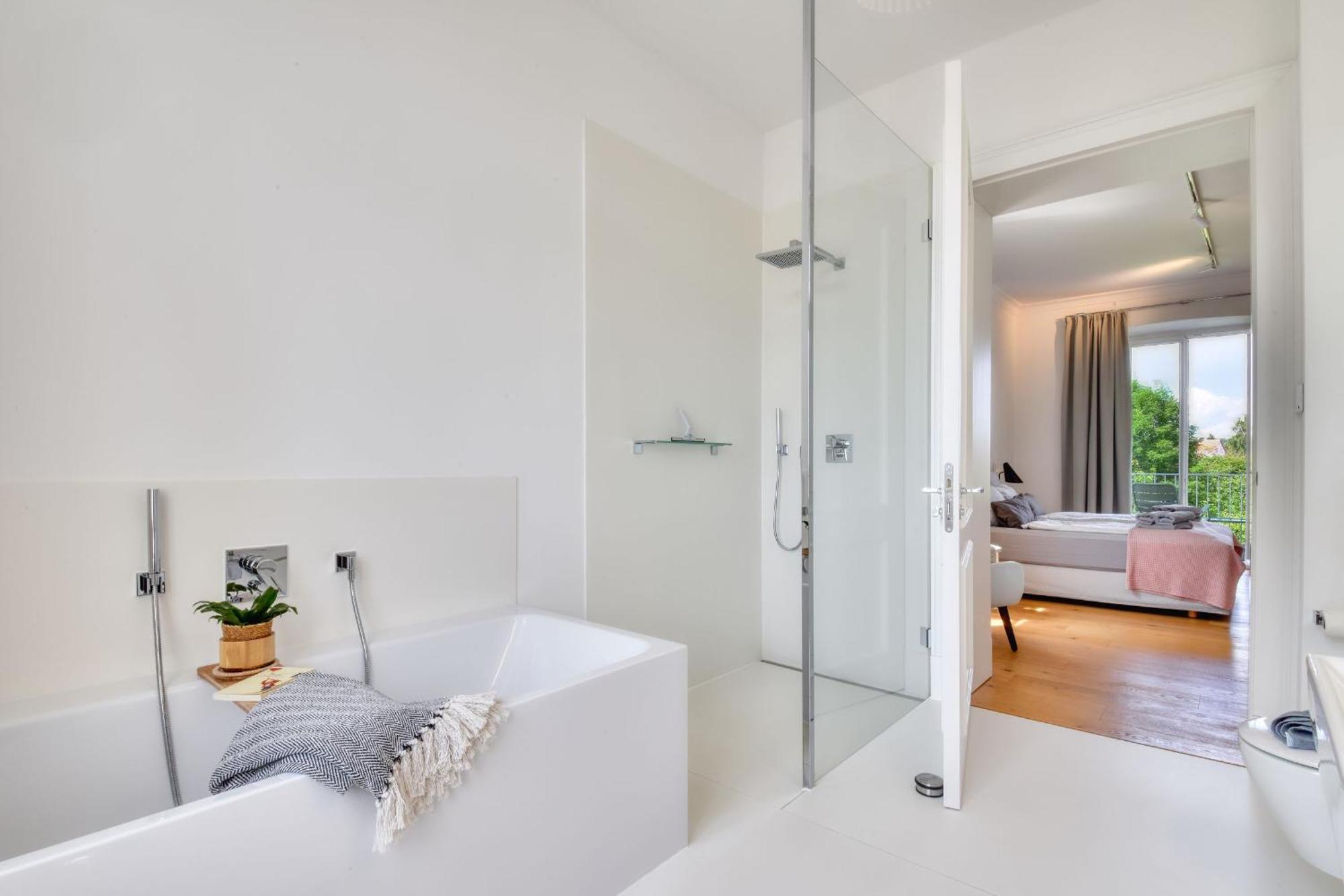 Ferienwohnung Fuerst Malte Loft I Design & Pool 푸트버스 외부 사진