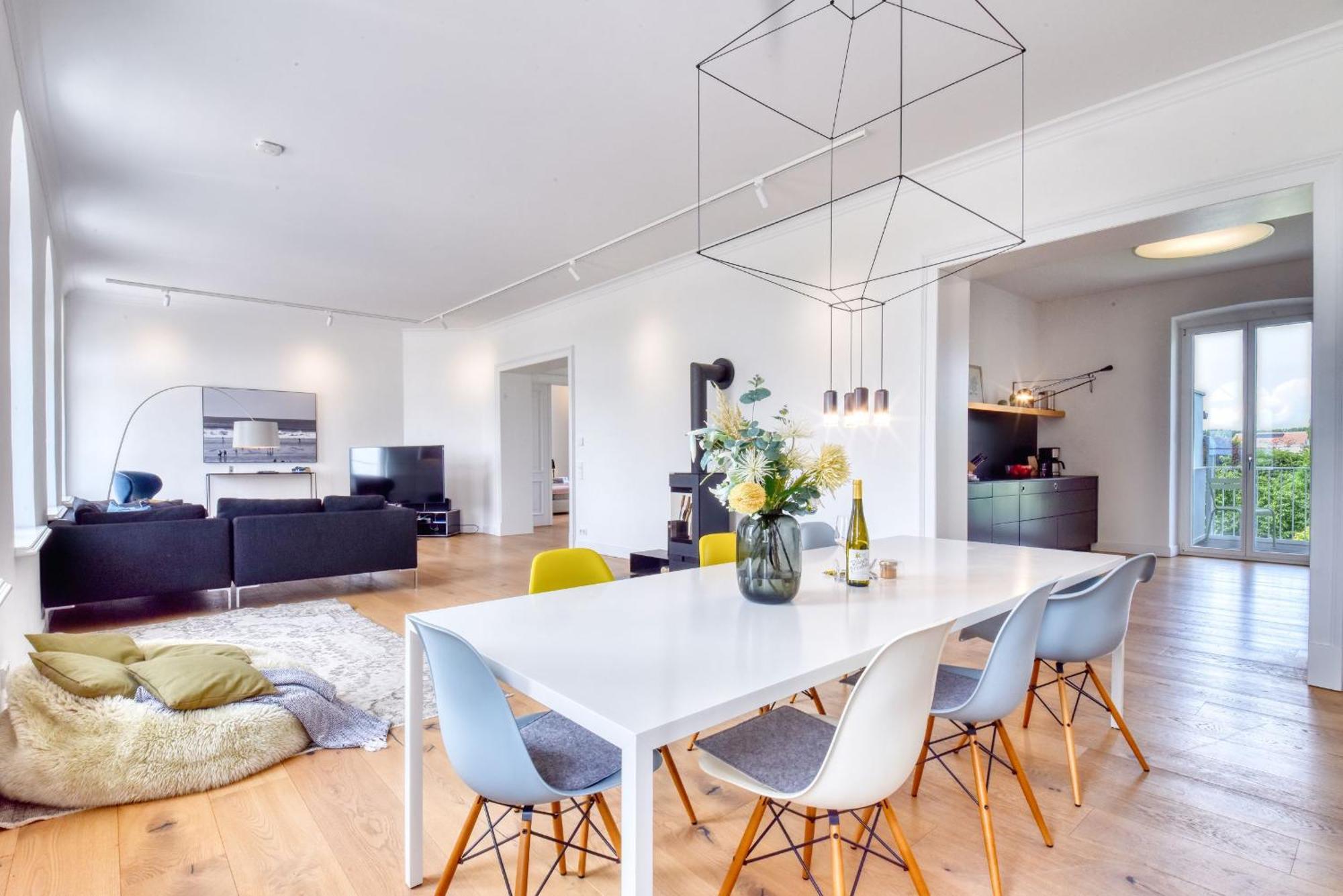 Ferienwohnung Fuerst Malte Loft I Design & Pool 푸트버스 외부 사진