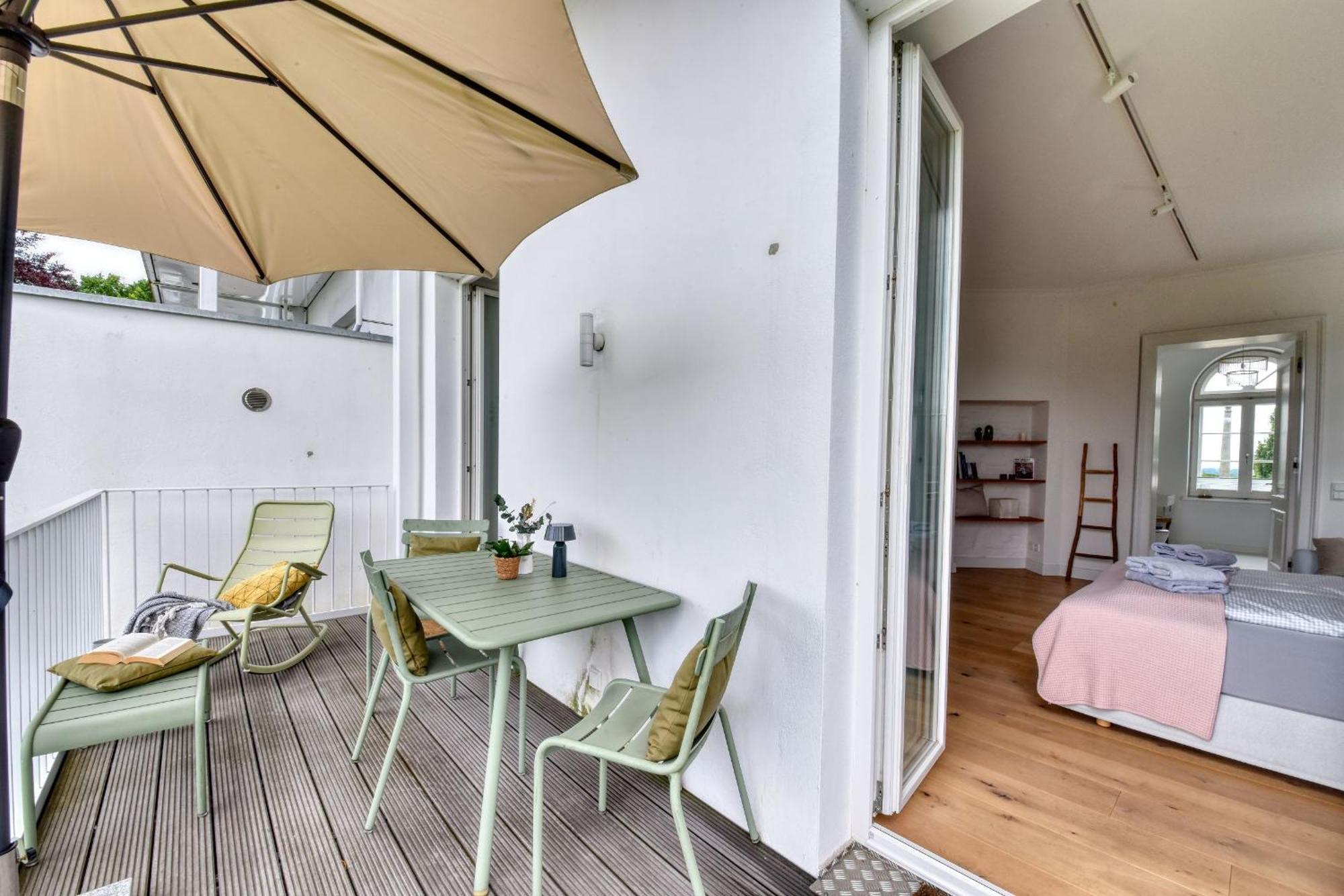Ferienwohnung Fuerst Malte Loft I Design & Pool 푸트버스 외부 사진